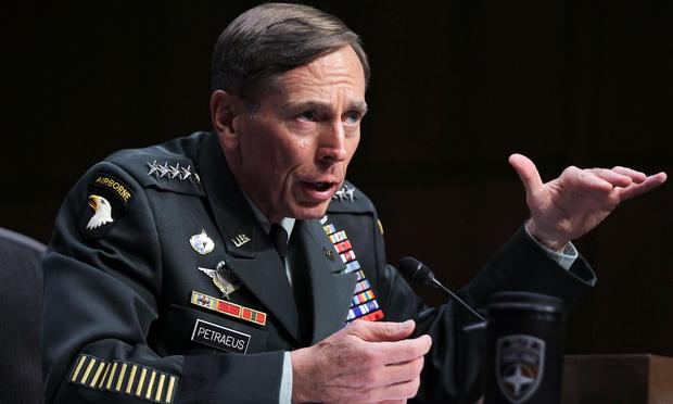 David Petraeus speaks during his CIA Director confirmation hearing before the Senate Intelligence Committee June 23, 2011.