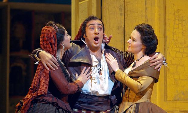 Rodion Pogossov as Figaro in Rossini’s 'The Barber of Seville' Rodion Pogossov as Figaro in Rossini’s 'The Barber of Seville'