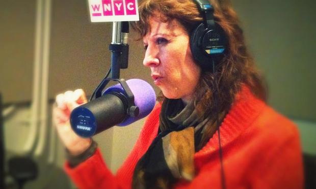 Lizz Winstead in WNYC's Studio 2