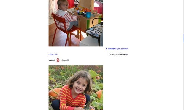 Photos on the family's Livejournal.com page show the kids on family vacations, sharing birthdays and picking pumpkins.