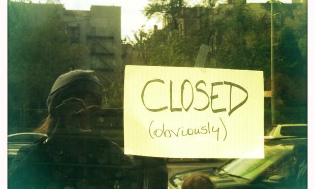 The East Village was plunged into darkness for days after Sandy struck the city.