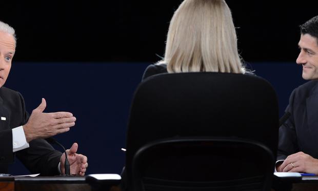 Joe Biden and Paul Ryan debate in Danville, Kentucky