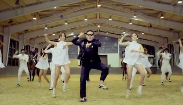 The 'Gangnam Style' dance