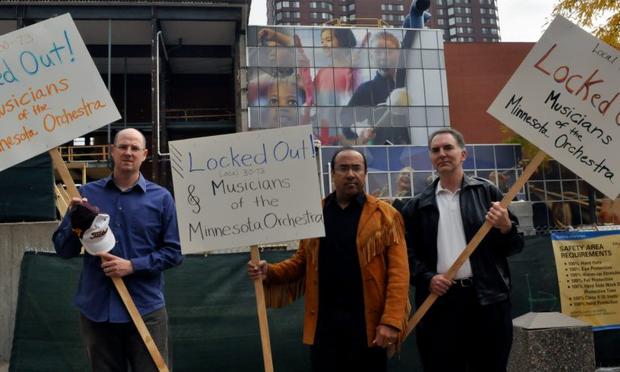 Musicians of the Minnesota Orchestra are locked out Musicians of the Minnesota Orchestra are locked out