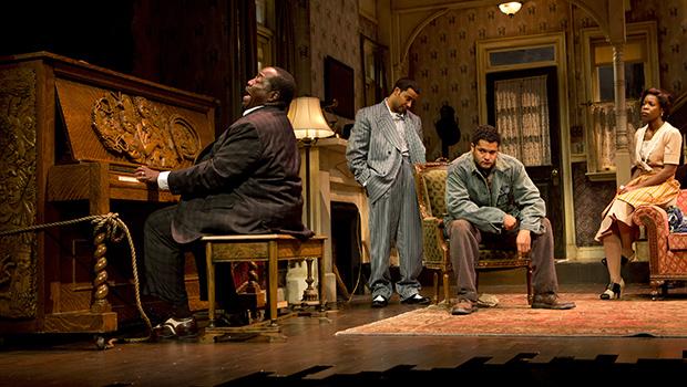 Chuck Cooper (left to right), Jason Dirden, Brandon Dirden and Roslyn Ruff in The Piano Lesson. Chuck Cooper (left to right), Jason Dirden, Brandon Dirden and Roslyn Ruff in 'The Piano Lesson.'