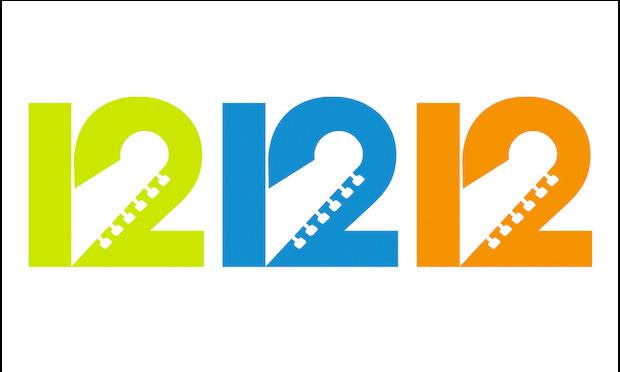 logo for the 121212 sandy benefit concert at madison square garden