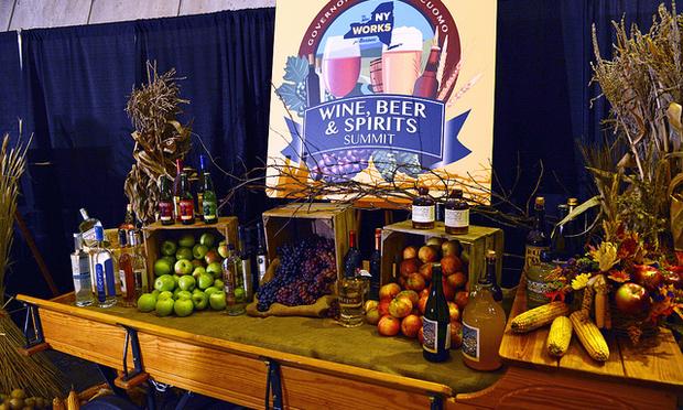 New York's Wine, Beer and Spirits were the focus of a summit on how to boost these industries.