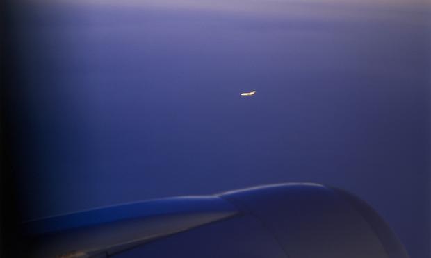 I Am a Passenger: A 1997 photograph by Doug Aitken at the Met Museum's exhibit of photography, 'Between Here and There.'