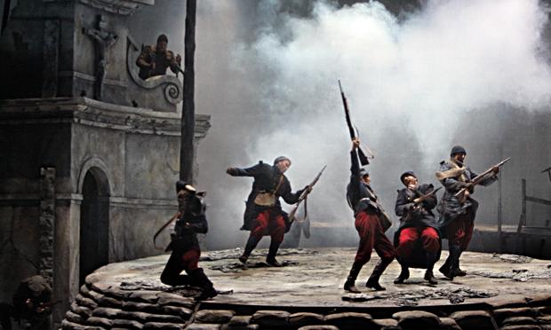 Ensemble in the Minnesota Opera production of Silent Night