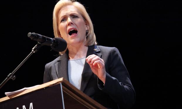NY Senator Kirsten Gillibrand attends the 25th annual Brooklyn tribute to Martin Luther King Jr. at BAM Howard Gilman Opera House on January 17, 2011.