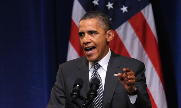US President Barack Obama speaks at a DNC fundraiser at Gotham Hall September 20, 2011 in New York City.