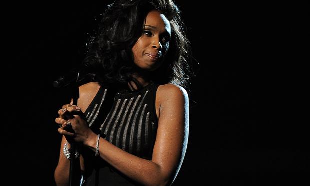 Jennifer Hudson performs in memory of the late Whitney Houston during the 54th Grammy Awards. Jennifer Hudson performs in memory of the late Whitney Houston at the Staples Center during the 54th Grammy Awards in Los Angeles, California