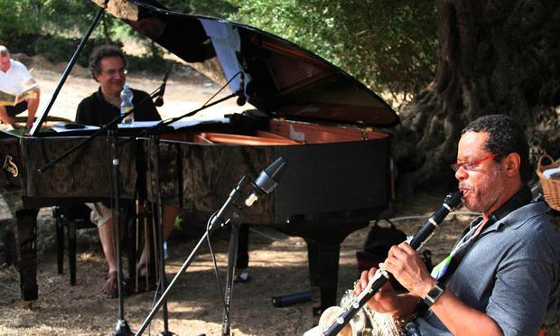Uri Caine and Don Byron, Olivastri Millenari di San Nicola, Luras Time in Jazz 2008 Uri Caine and Don Byron