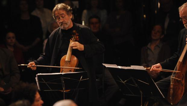 Jordi Savall: Jerusalem Viola da gamba performer Jordi Savall in Jerusalem