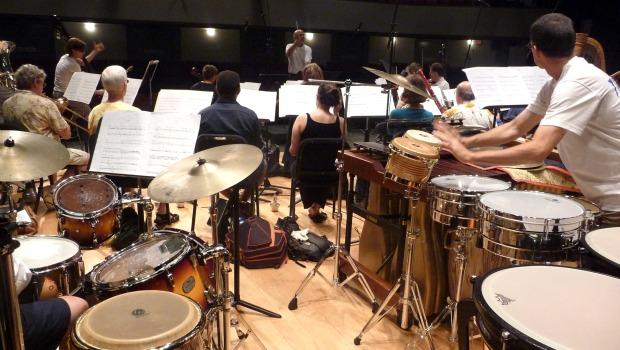 American Composers Orchestra in Rehearsal American Composers Orchestra in Rehearsal