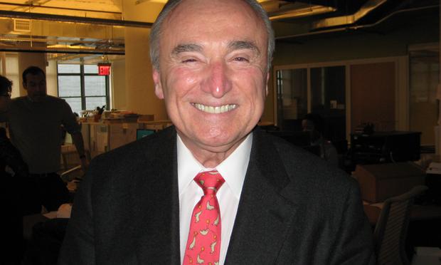 Former New York City Police Commissioner William Bratton in the WNYC studios
