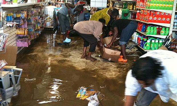 Bronx water main break