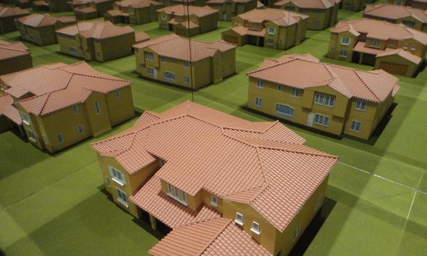At the Museum of Modern Art: A thoughtful exhibit looks at the ways in which the U.S. might rethink it's cities. Shown above: A piece by architect Teddy Cruz examines how to adapt suburban housing.