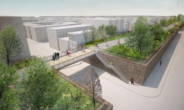 A rendering of what the Embankment could look like.