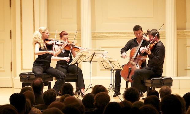 Pavel Haas Quartet at Weill Recital Hall Pavel Haas Quartet at Weill Recital Hall