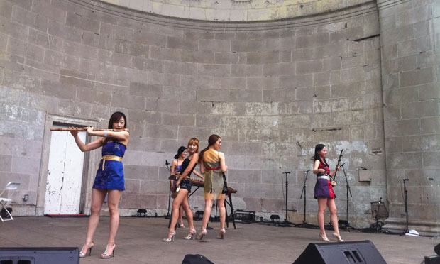 The ladies of Sorea performed at the 2011 Korea Day festivities. It was their first US show. The ladies of Sorea performed at the 2011 Korea Day festivities. It was their first US show.