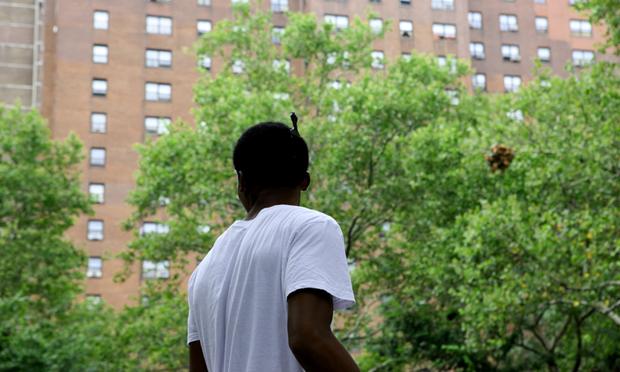 Residents at Jackson Houses in the Bronx say they don't trust that law enforcement will protect them. Jackson Houses resident in the Bronx, NYCHA, public housing