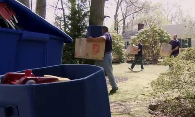 A house in Levittown is foreclosed upon in Marc Levin's documentary 'Hard Times: Lost on Long Island'
