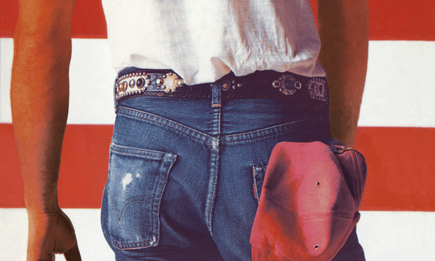 Album cover for Bruce Springsteen's Born in the USA Album cover for Bruce Springsteen's Born in the USA