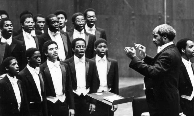 The Morehouse Glee Club with Wendall Whalum, circa 1981