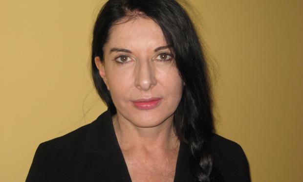 Marina Abromovic at WNYC in May 2012