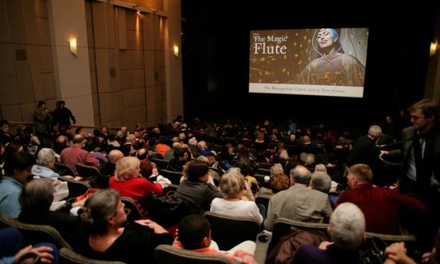 An HD Screening for 'The Magic Flute' in Manhattan Audiences at a 2006 HD Screening for 'The Magic Flute' in Manhattan