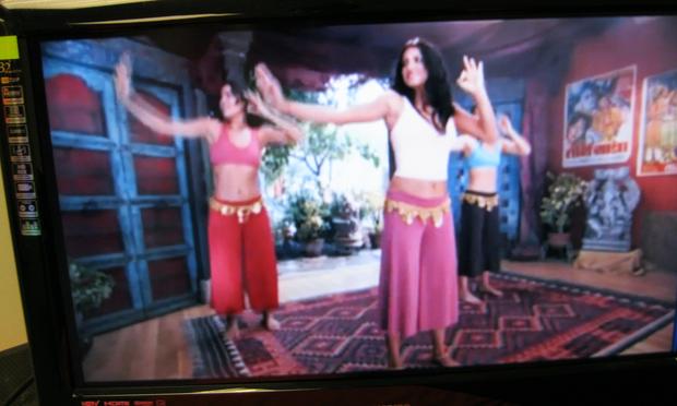 The Bollywood exercise video is led by Hemalayaa