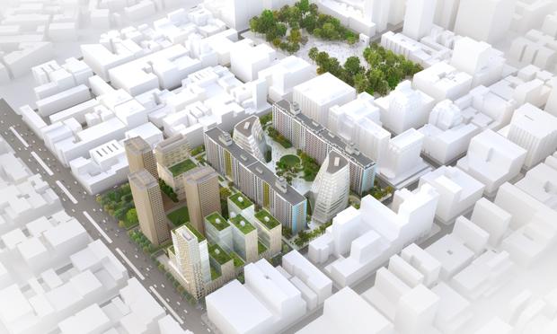 Birds-eye-view of NYU's expansion plans NYU, expansion