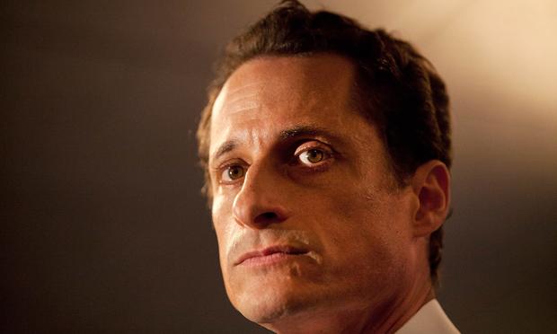 Rep. Anthony Weiner (D-NY), at a press conference in New York on Monday, admits to sending a lewd photo of himself to a woman over Twitter and then lying about it. Rep. Anthony Weiner (D-NY) admits to sending a lewd Twitter photo of himself to a woman and then lying about it during a press conference at the Sheraton Hotel in New York City on June 6, 2011.