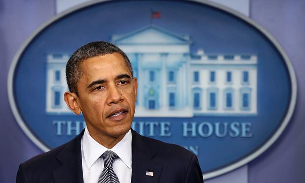 President Barack Obama speaks from the briefing room of the White House October 21, 2011 in Washington, DC. Obama announced that all U.S. troops will leave Iraq before the end of the year.