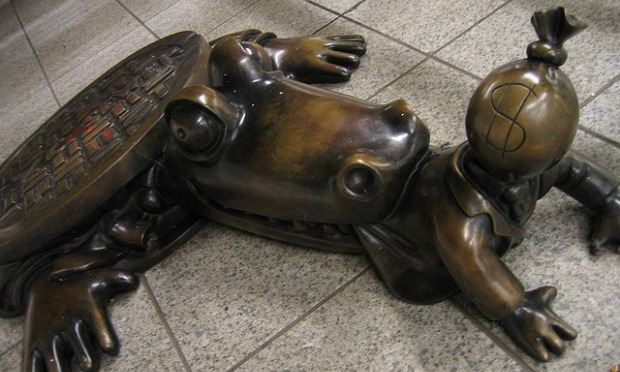 Figures from 'Life Underground,' one of Tom Otterness' best-known public works, on permanent display at the 14th Street A-C-E station. Figures from 'Life Underground,' one of Tom Otterness' best-known public works, on permanent display at the 14th Street A-C-E station.