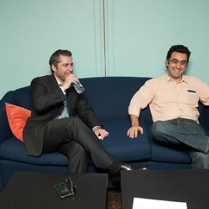 Jason Jones and Maziar Bahari