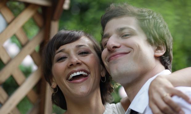 Rashida Jones as Celeste and Andy Samberg as Jesse in 'Celeste and Jesse Forever'