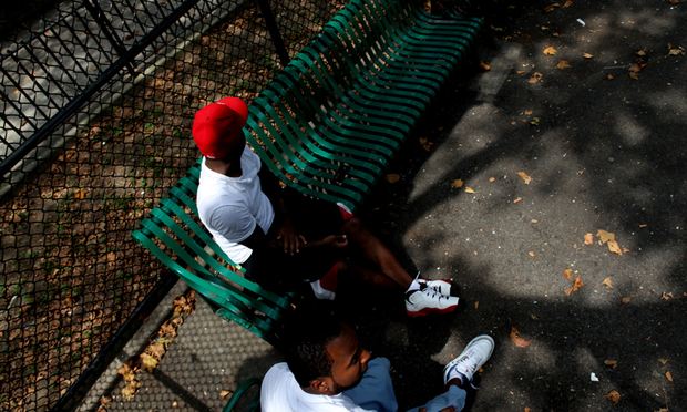 Residents of Jackson Houses in the Bronx. Jackson Houses in the Bronx, public housing, NYCHA