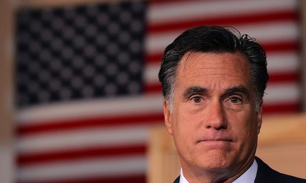 Republican presidential candidate, and former Massachusetts governor, Mitt Romney. Mitt Romney