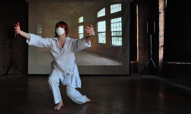 A performer at SITE Fest in 2010. A performer at SITE Fest in 2010.