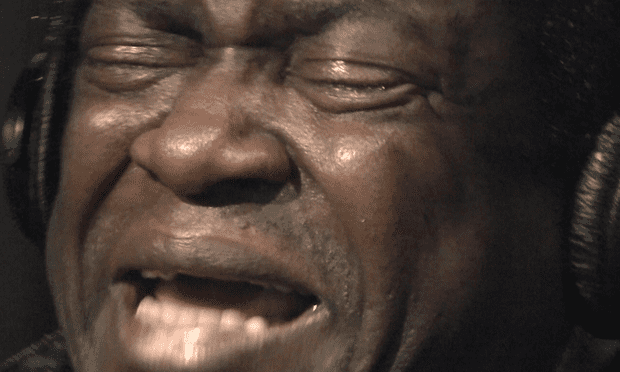 Charles Bradley singing live in the Soundcheck studio.