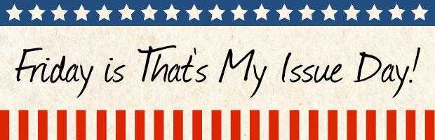 On That's My Issue Day, we want you to share your badge with your friends through social media