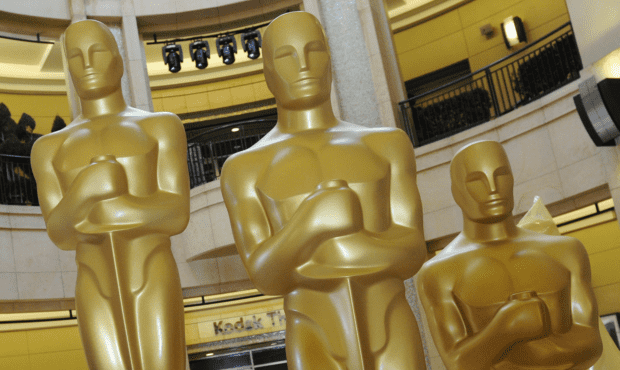 Oscar statues at the Kodak Theatre in Hollywood Oscar statues at the Kodak Theatre in Hollywood