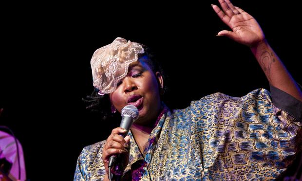 Neo-soul artist Trezure, performing at Harlem Stage in 'SOUL: Remixed, Revisited and Reconstructed.' Neo-soul artist Trezure, performing at Harlem Stage in