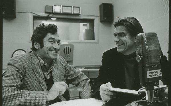 Norman Rosten with James Walter Miller, October 3, 1972
