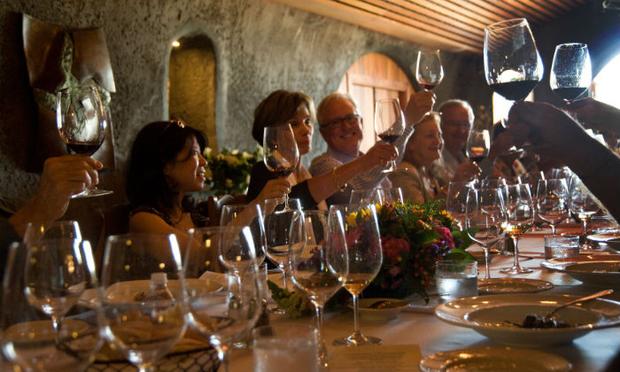 Wining and dining at Festival del Sole Wining and dining at Festival del Sole