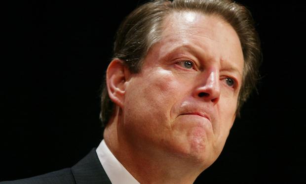 Former U.S. Vice President Al Gore pauses as he speaks to an audience during an event at New York University in August 2003. Former U.S. Vice President Al Gore pauses as he speaks to an audience during an event at New York University in August 2003.