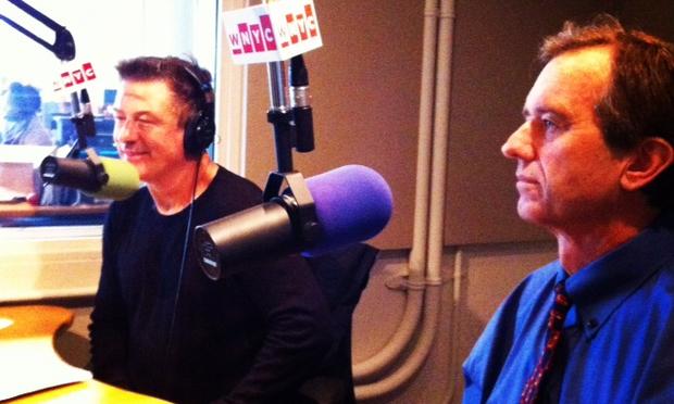 Alec Baldwin and Robert F. Kennedy Jr.