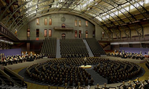 Rendering of 'Gruppen' at the Park Avenue Armory Rendering of 'Gruppen' at the Park Avenue Armory